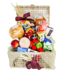 Cesta de Café da Manhã Duplo para Santa Catarina