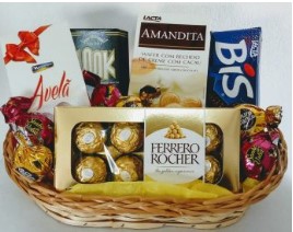 Cesta de Chocolates para Santa Catarina